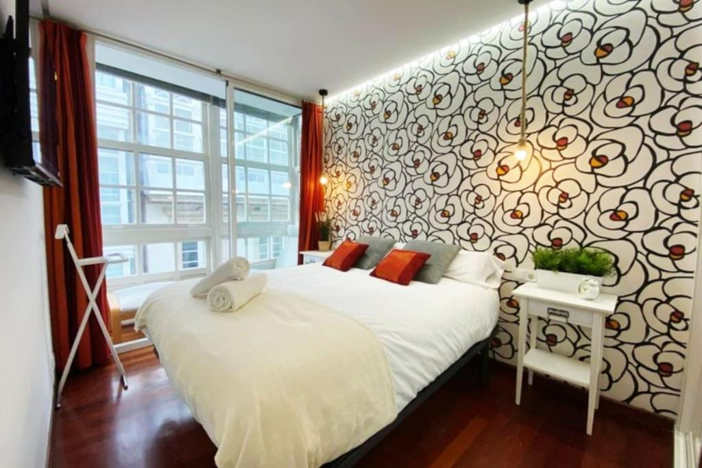 Apartament Apartamento 2H 2B En El Centro Con Garaje A Coruña Zewnętrze zdjęcie
