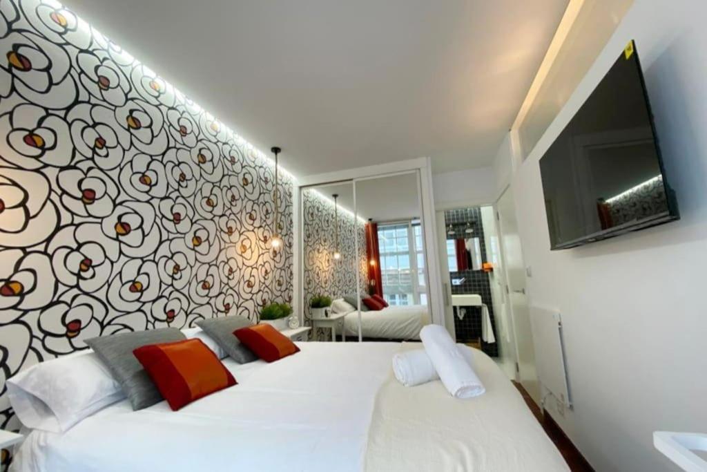 Apartament Apartamento 2H 2B En El Centro Con Garaje A Coruña Zewnętrze zdjęcie
